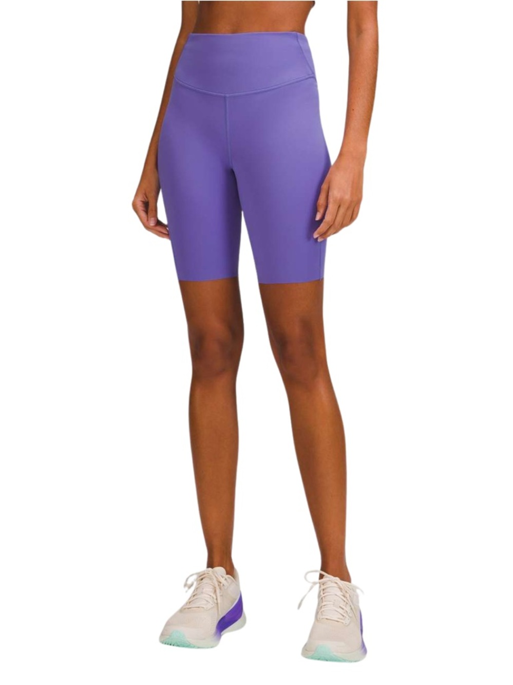 Lululemon Base Pace High-Rise Short 8" Size 10 Charged Indigo